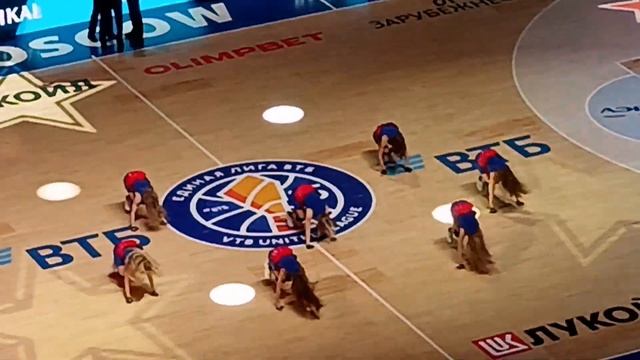 Баскетбол. ВЭБ Арена. ЦСКА. Атмосфера смотреть онлайн