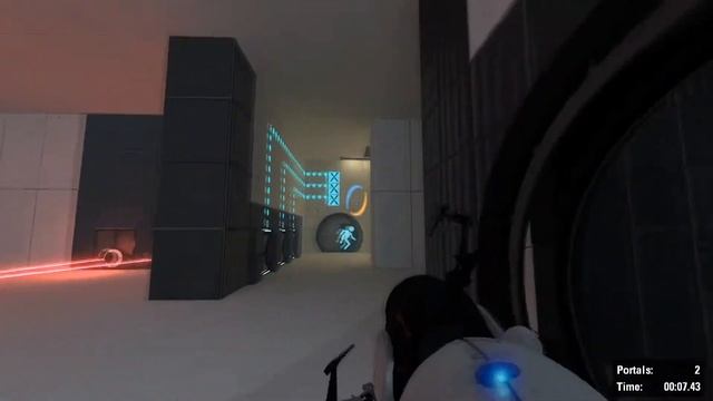 Portal 2 - Triple Laser WR route смотреть онлайн