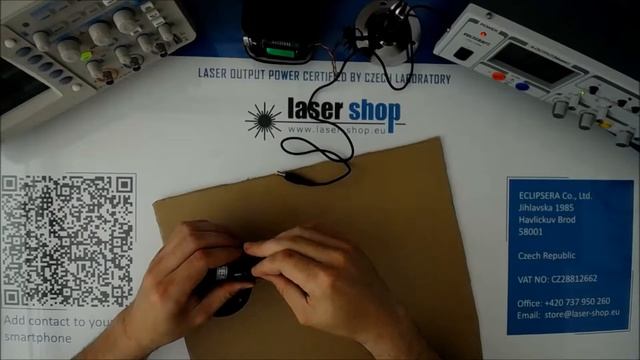 Laser module - line - blue (405nm) - 50mW смотреть онлайн