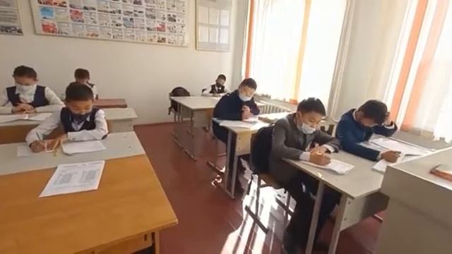 Бауыржан Момышұлы атындағы мектеп-гимназиясында 5-6 сыныптар арасында мектепішілік олимпиада өтілді смотреть онлайн