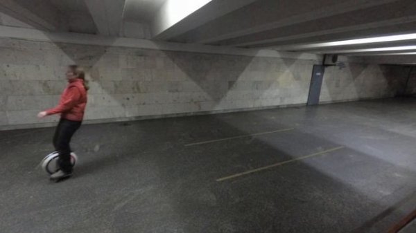 EUC pendulum training / Учусь "качать маятник"