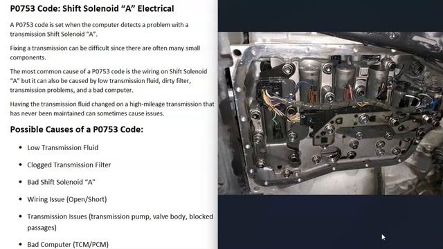 Causes and Fixes P0753 Code: Shift Solenoid “A” Electrical смотреть онлайн