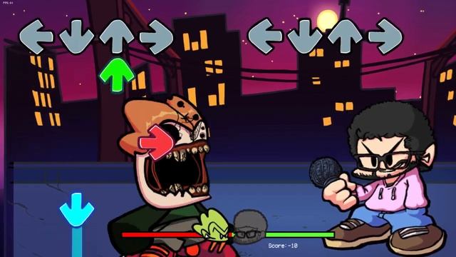 FNF GAME OVER SCREEN Xari (Nightmare Pico) смотреть онлайн