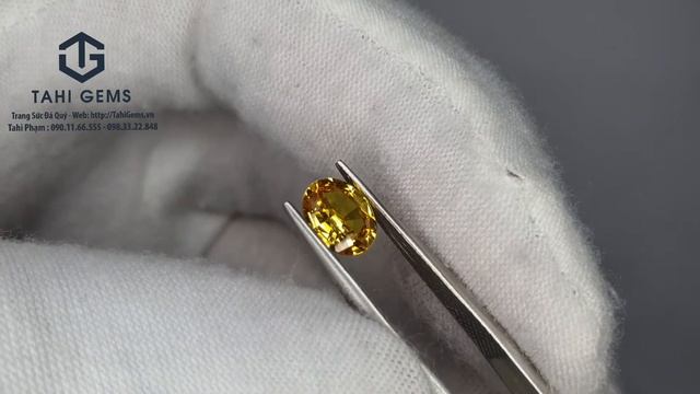 TAHI 10373 NATURAL YELLOW SAPPHIRE | SAPPHIRE VÀNG TỰ NHIÊN | TAHIGEMS - TAHI PHẠM смотреть онлайн