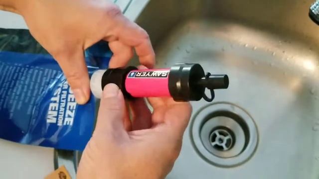 Sawyer Mini Filter - leaking problem fixed смотреть онлайн