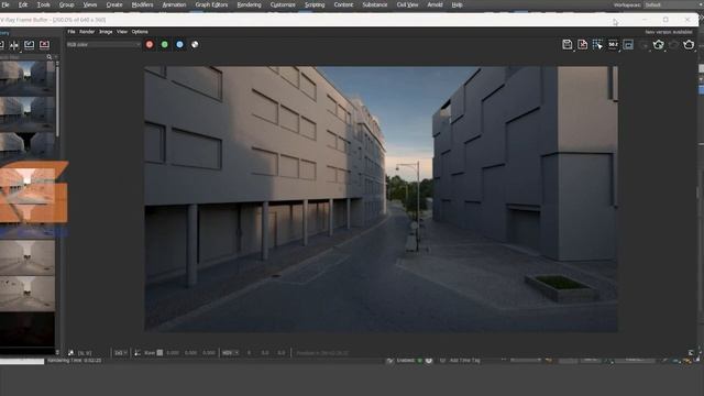 3ds max | V-ray Dome light | exterior rendering Settings (86) смотреть онлайн