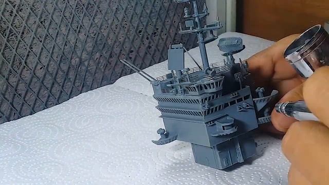 USS Enterprise CVN-65 1:350 scale by Mini Hobby Models Part 1 смотреть онлайн