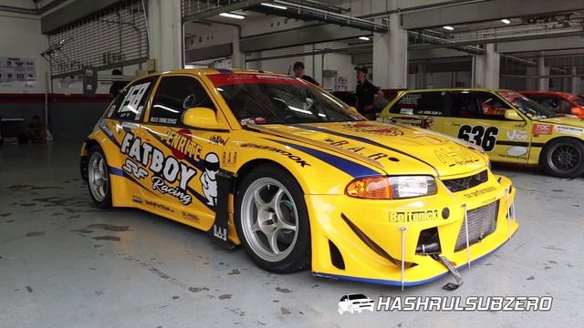 Fatboy Racing Malaysia's Proton Satria Race Car - Pure Car Sound (Fly Bys on SIC's Pit Straight) смотреть онлайн
