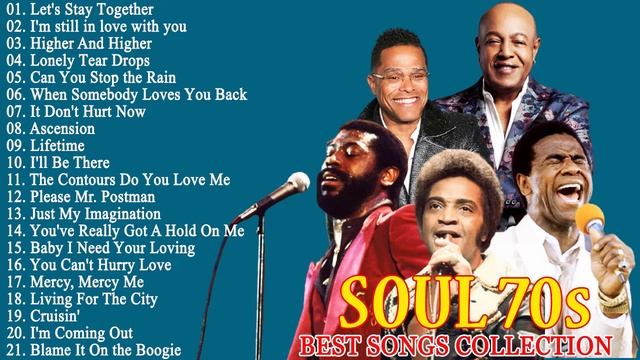 70's Soul - Al Green, Jackie Wilson, Teddy Pendergrass, Maxwell, Peabo Bryson смотреть онлайн