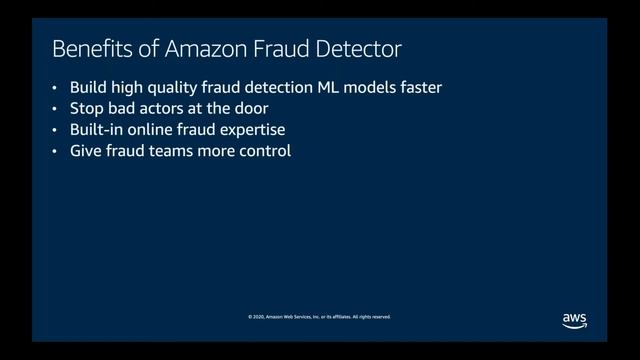 AWS - Well Architected Security & AI Fraud Detector смотреть онлайн