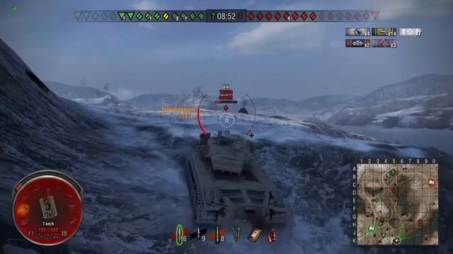 WOT PS4 T26E4 Super Pershing 3961 dmg 5680 def MASTER смотреть онлайн