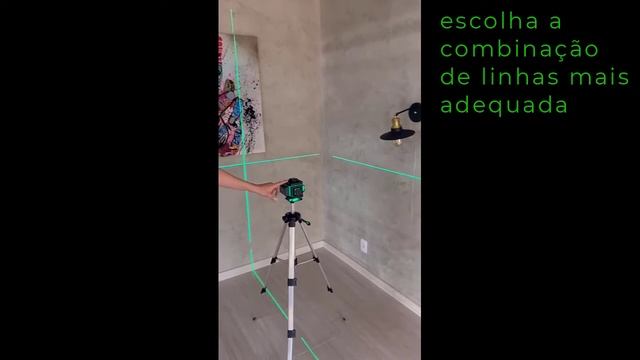 Nivel a Laser Yaso 12 Linhas 3D com Suporte para Gesso смотреть онлайн