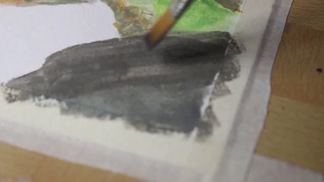 HIMI MIYA GOUACHE PAINTING STUDIO GHIBLI HOWL'S MOVING CASTLE смотреть онлайн