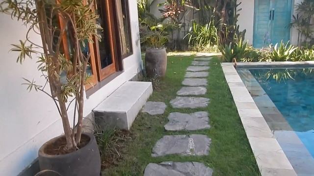 Beautiful Villa with Private Pool in Canggu, Bali Indonesia. Take the tour with me! смотреть онлайн