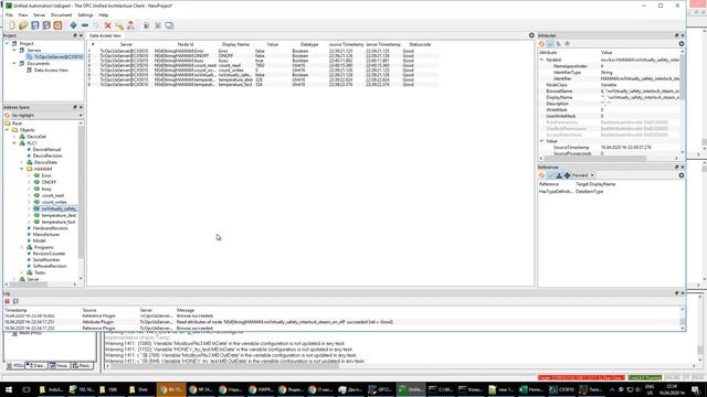 OPC UA server on BeckHoff CX5010, UaExpert, TwinCat2 смотреть онлайн
