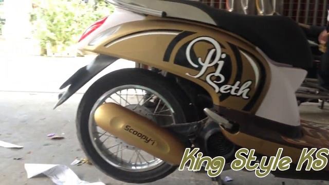 2015 top honda scoopy-i 110 PGM-Fi | NCX scoopy i khmer edite new KS смотреть онлайн