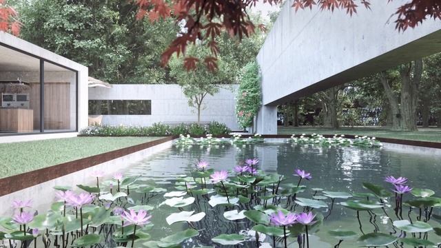 Concrete Living Room | Archviz | Unreal Engine 5.1.1 | Lumen | Foliage смотреть онлайн