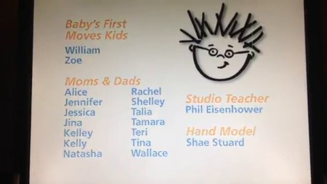 Closing to Baby's First Moves 2006 DVD смотреть онлайн