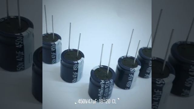 450V 47 microfarad Pchicon made electrolytic capacitor смотреть онлайн