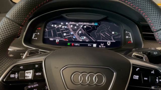 Daytona Gray Audi RS6 Avant смотреть онлайн