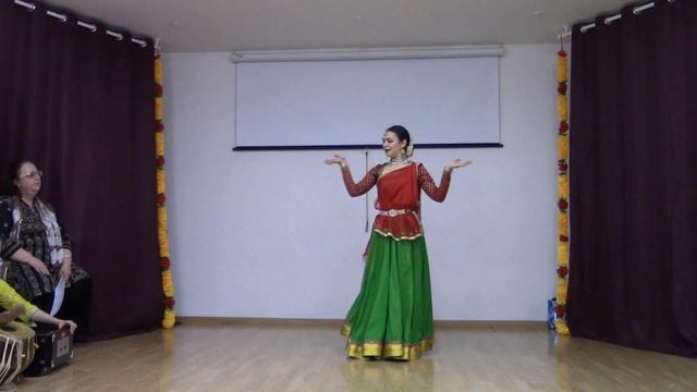Kathak Shuddh Nritya Pancham Sawari Thxat and Chalan Yulia Kardashova смотреть онлайн