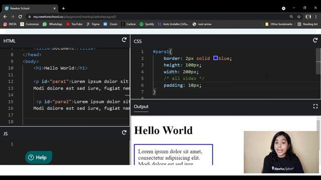 Box Model in CSS Explained | CSS Box Model | Web Development Series | Newton School смотреть онлайн