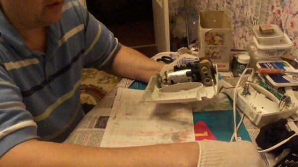 Миксер BOSH MFQ 3020 разборка