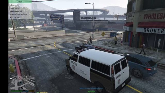 Grand Theft Auto V Будни Полицейского 4 часть (мод на работу полиции) смотреть онлайн