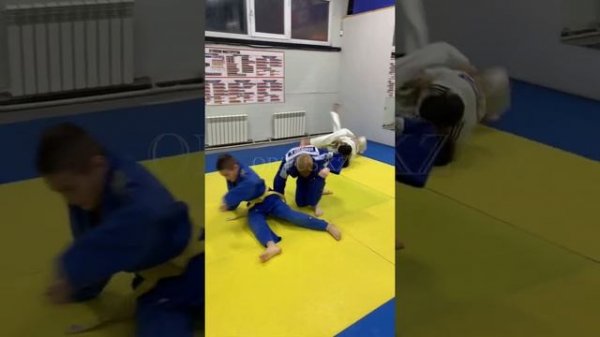 Judo Koshi Guruma (бросок через бедро с захватом шеи) ORTUS.KZ