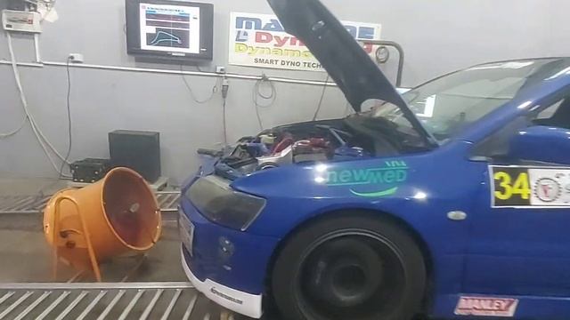 Garrett Turbo G25-550 EWG on mitsubishi Evo 8 Race fuel stroker 2.4L 410 WHP смотреть онлайн