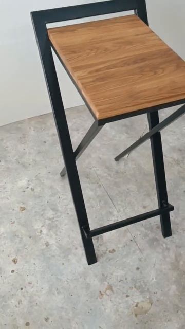 Купить высокие барные стулья для кухни / кафе #интерьердома #дизайнинтерьера #мебель #столярныйцех смотреть онлайн