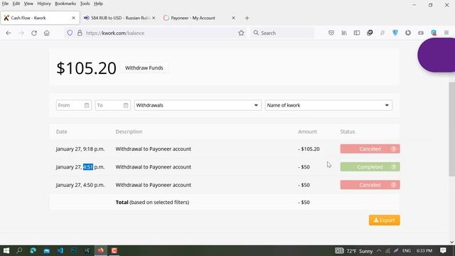 kwork to Payoneer Bank transfer Bangla #kwork Payment method | kwork payment proof | Kwork orders смотреть онлайн