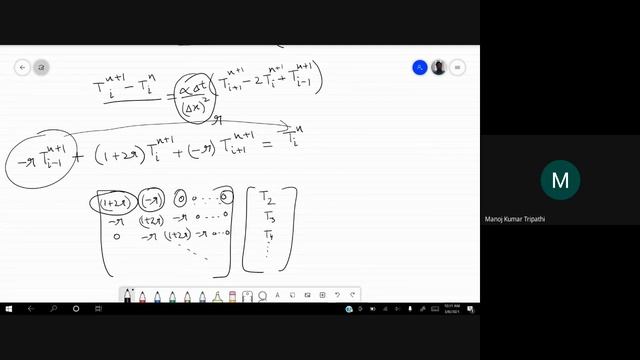 [CFD] Lecture 14: Implicit scheme - Gauss Siedel method смотреть онлайн