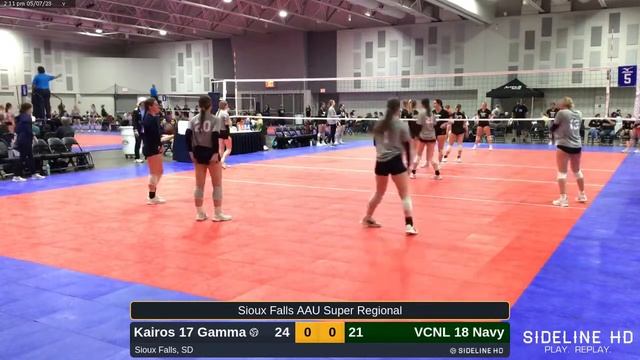 VCNL 18 Navy vs. Kairos 17 Gamma (2023.05.07) смотреть онлайн