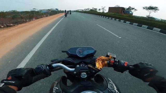 Mileage Test of Bajaj Pulsar N250 In Telugu |#telugumotovlogs ,#PulsarN250 ,#THEVIPER | смотреть онлайн