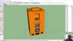 Порядовка отопительно варочной печи с большой теплоотдачей