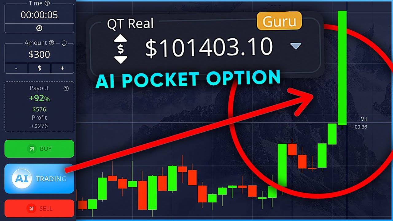 C 70$ до 101000$ C AI трейдингом на Pocket Option