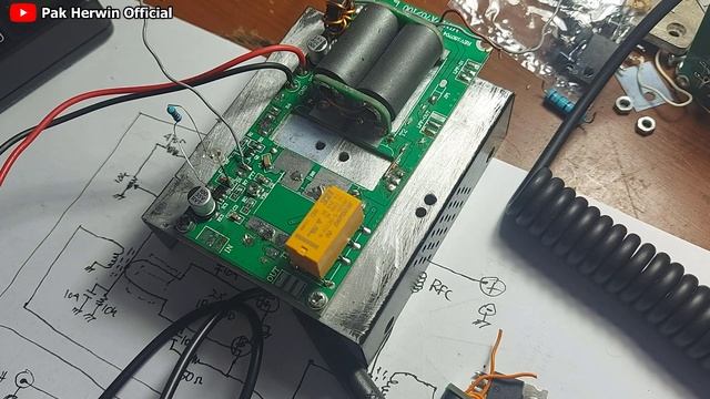 Mencoba Mini PA 70 Watt Dengan Radio USDX Micro, Hasilnya Bisa Segini