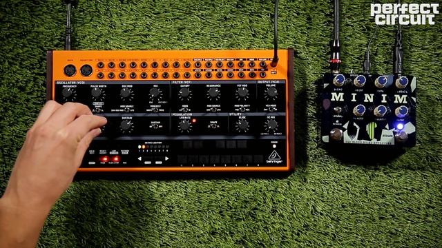 Behringer Crave Synth with OBNE Minim Delay/Reverb смотреть онлайн