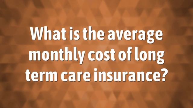 Who would most likely need long term care insurance? смотреть онлайн