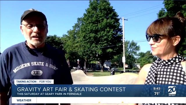 First-ever Gravity festival combining art and skateboarding смотреть онлайн