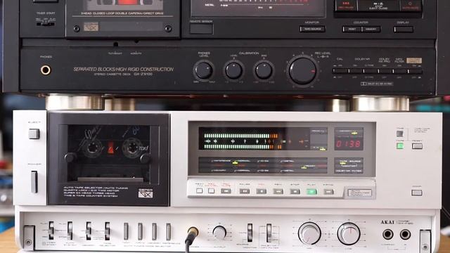AKAI GX-F95 自己録再[カセットデッキ]