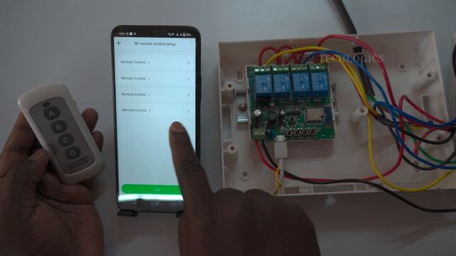 tuya 4ch smart switch remote pair, Adding 433Mhz wireless remote to smart life switch | Part 3 смотреть онлайн