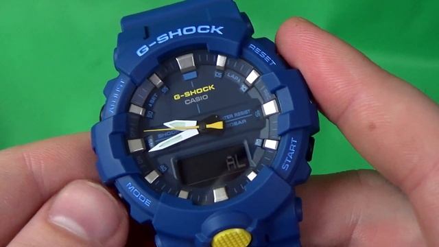 Обзор CASIO G-SHOCK GA-800SC-2A | Где купить со скидкой