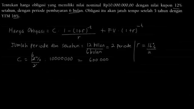 Cara Menghitung Obligasi 5 Tahun [Aset Manajemen Matematika] смотреть онлайн