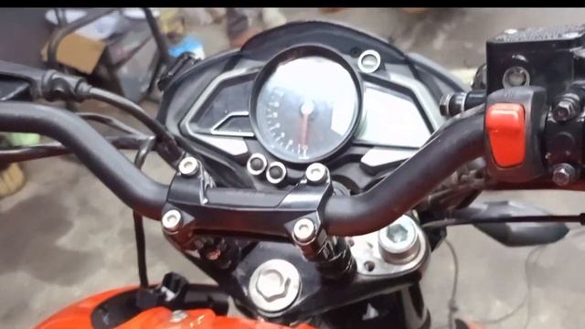 KTM Duke Handle Bar in pulsar Ns 200!/ Ns160 /Ns125! bs6 Installation 🥰😲/@akbvolgs-w8g // смотреть онлайн
