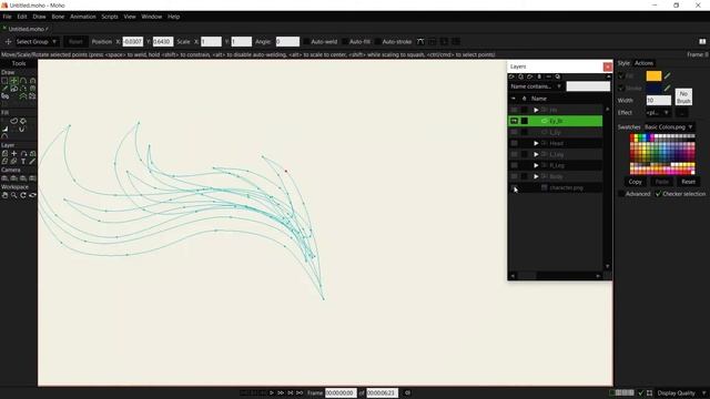 Creating Character 03 | Part One | In Moho Pro | Speed Tutorial (2021) смотреть онлайн