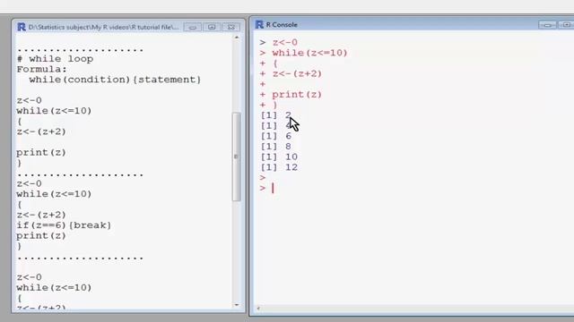 R Programming bangla tutorial 22: While and Repeat loop смотреть онлайн