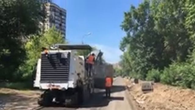 Фрезерование дорог в г. Щелково ул. Пустовская смотреть онлайн