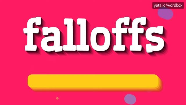FALLOFFS - HOW TO PRONOUNCE IT? #falloffs смотреть онлайн
